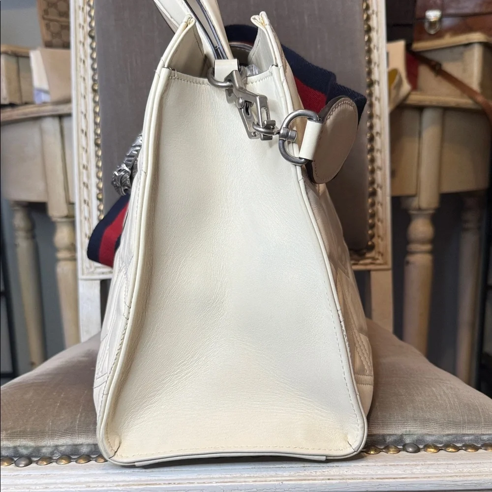Gucci Dionysus Matelassé Tote Bag (EUC, Web Strap, Pre-authenticated)
